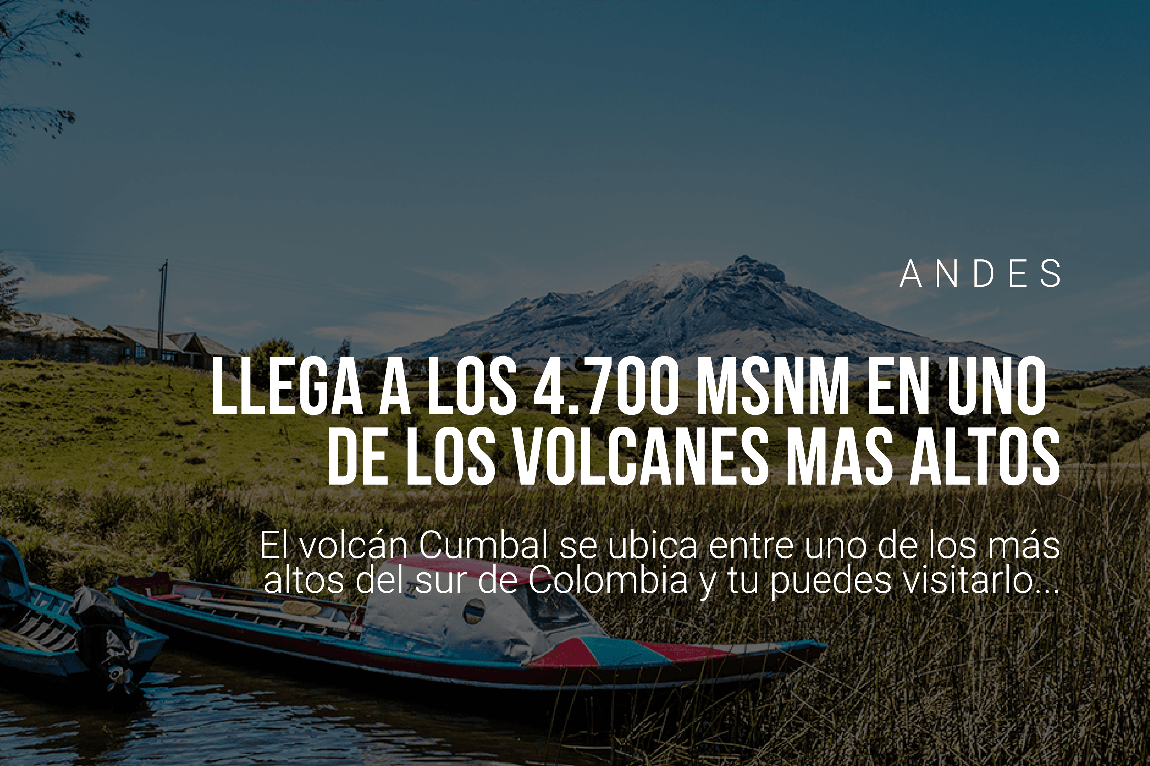 Llega a los 4.700 msnm en uno de los volcanes más altos